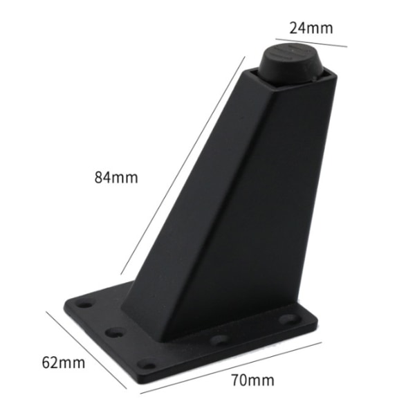 Möbelbord Ben Ben - Lämplig för skåp TV soffbord och andra möbler Justerbar höjd 4 stycken 8,4 x 7 x 6,2 cm Robust Hållbar Stro