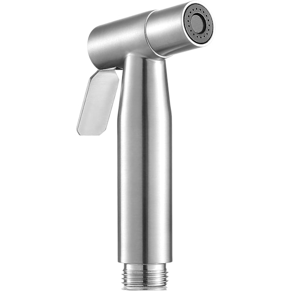 Toalett Bidet Sprayer Huvud Rostfritt Stål Dusch Douche Sprayer Huvud, Badrum Dusch Bidet Kran För Toalett Rengöring Husdjur Bad Tyg Blöja Tvätt (S