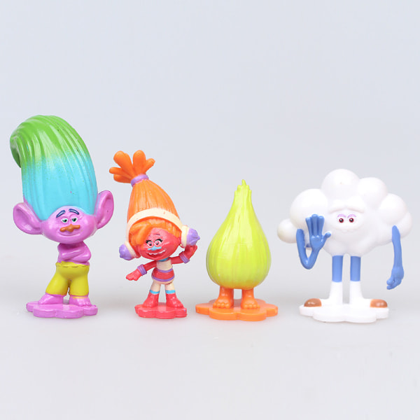 Keepsake julgransprydnad set, DreamWorks Animation Trolls Holiday in Harmony Poppy och Branch (12 st)