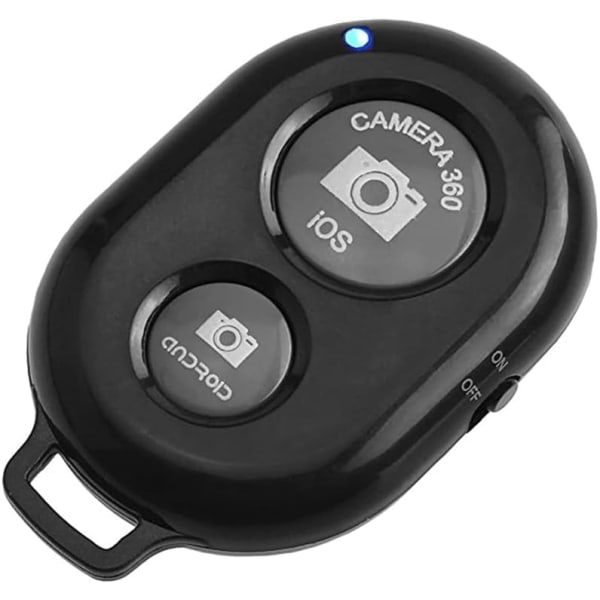 Bluetooth trådløs Selfie-fjernkontroll, Bluetooth-kamerautløserfjernkontroll,