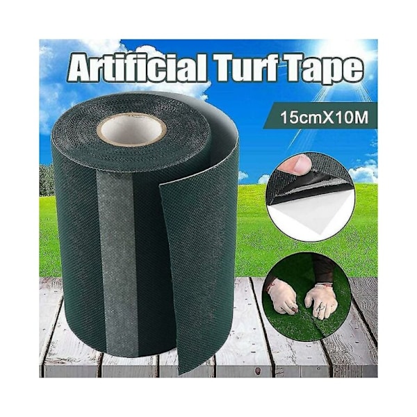 10 x 15cm Gressmatte Tape, Gressmatte Tape, Grønn Gress Sytape