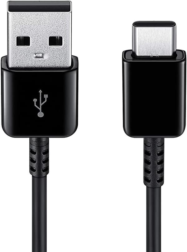 Samsung USB-kaapeli 15 W musta, USB-A - USB-C, 1,2 m