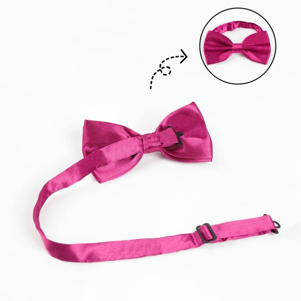 Mens Adjustable Pre-tied Bow Tie