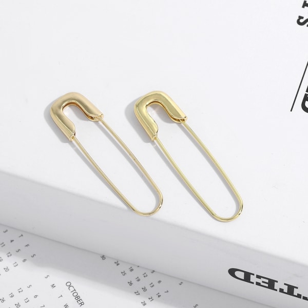 Populära mode coola gemörhängen Alternativ design stiftörhängen koppar U-formade örhängen
