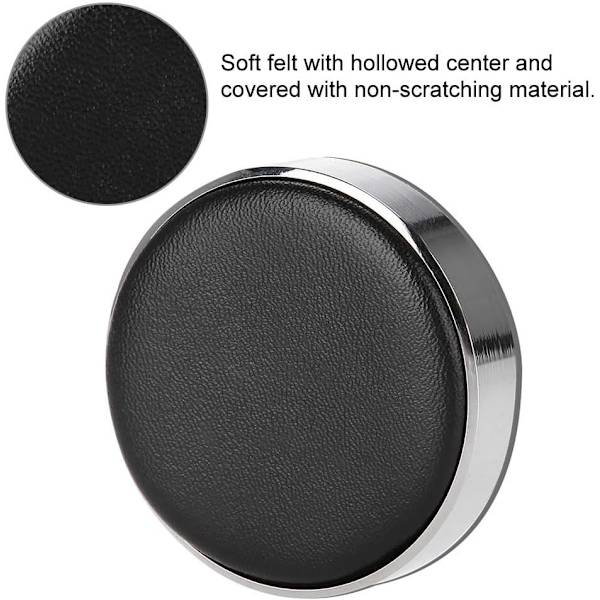 72 mm diameter klockfodral kudde, professionell klockrörelse skyddande dyna anti-scratch säteskudde, urmakare reparationsverktyg svart