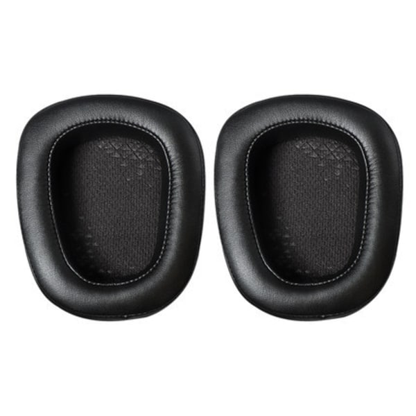 1 par (svart) utskiftbare øreputer kompatible med Logitech G935 G933 G635 G633 utskiftbare minneskum øreputer