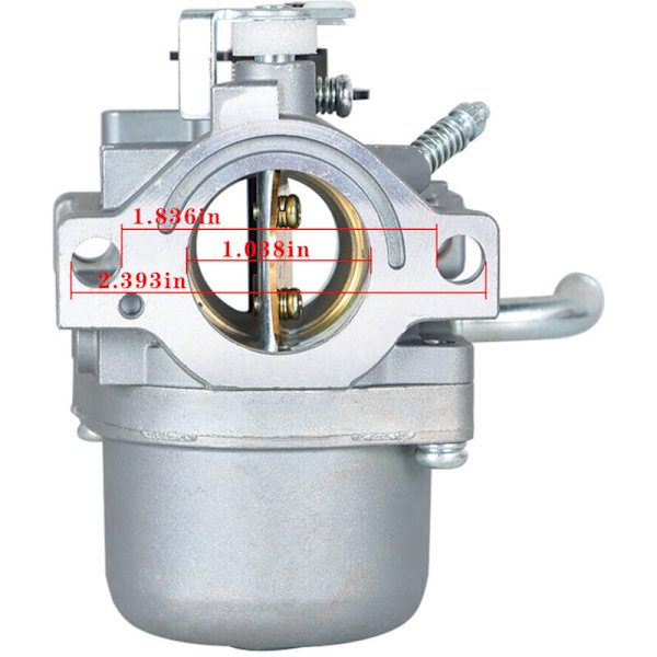 Yhteensopiva kaasutin ruohonleikkuriin Briggs & Stratton 590399 796077 Cub Cadet CC760 21A807-0118-E1