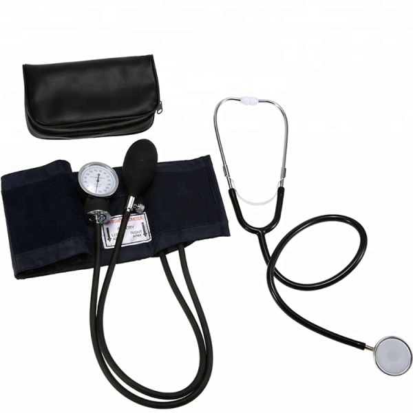 Dixie EMS blodtryks- og Sprague-stetoskopsæt - sort
