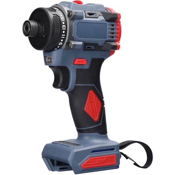 Multifunktionell 21 V elektrisk skruvdragare, 55 Nm vridmoment, borrmaskin utan motor, praktisk skruvdragare för hushållsapparater, möbelinstallation, a