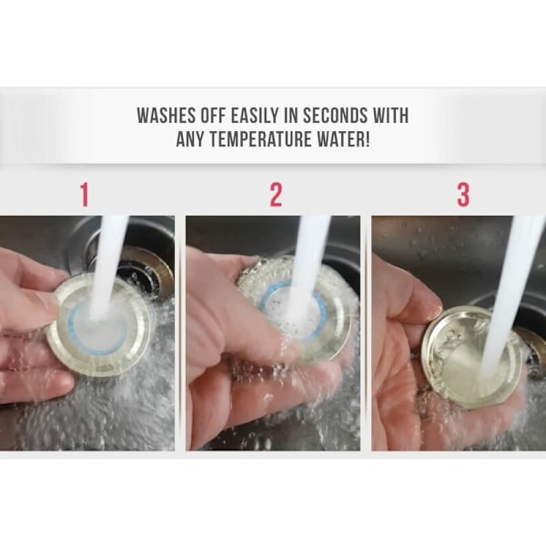 Solide etiketter for glass - 2 \"iceberg 500 oppløselige etiketter for syltetøyglass - oppløselige matetiketter for beholdere - hjemmelagde syltetøyglass etiketter klistremerker s