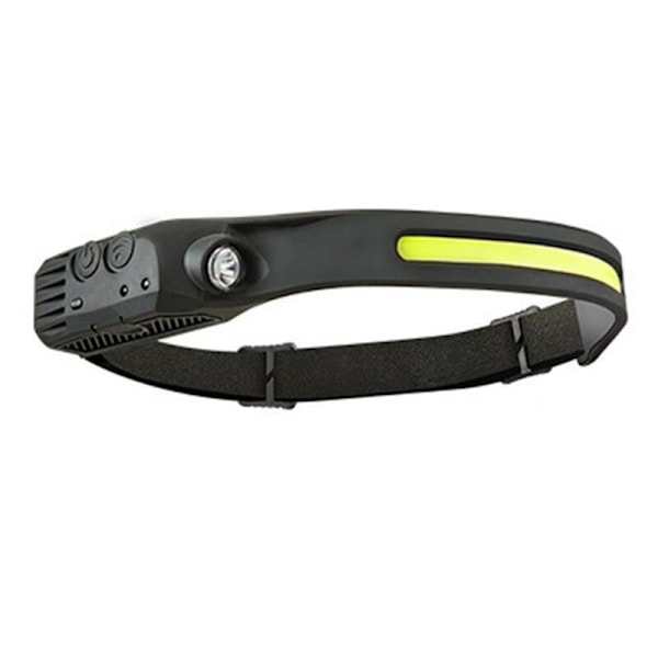 Ladattava LED-otsalamppu, vedenpitävä, tehokas otsalamppu, 1200 mAh:n USB-otsalamppu, 5 tilaa juoksuun, retkeilyyn, pyöräilyyn, kypärävaloon, kalastukseen, huoltoon