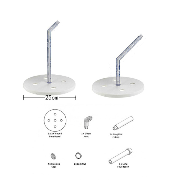 Kakan Gjutning Kit Anti-Gravity Cake Stativ Återanvändbar DIY Cake Dekorera Kit Bakverktyg Lätt Skapa Unika Kakor för Baby Shower Graduation Birthda