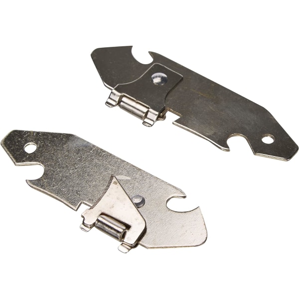 Box Opener 2 PC, STAINLESS STEEL, Silver, 9 x 1 x 3 cm