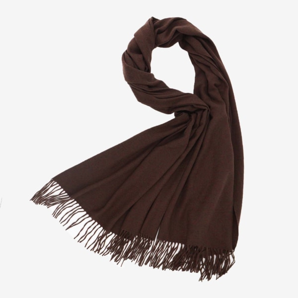 Winter scarf, winter tassel thickened warm long scarf, high-end shawl