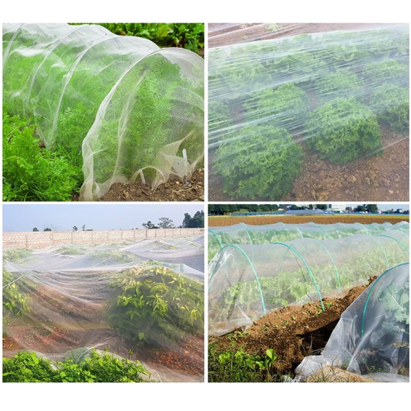 2x10m Anti Insect Net Protection Shelter Parasites Fine Mesh För