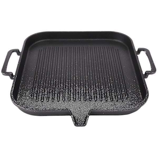 Koreansk induktionskokare Kvadratisk Teppanyaki rökfri non-stick bakplåt