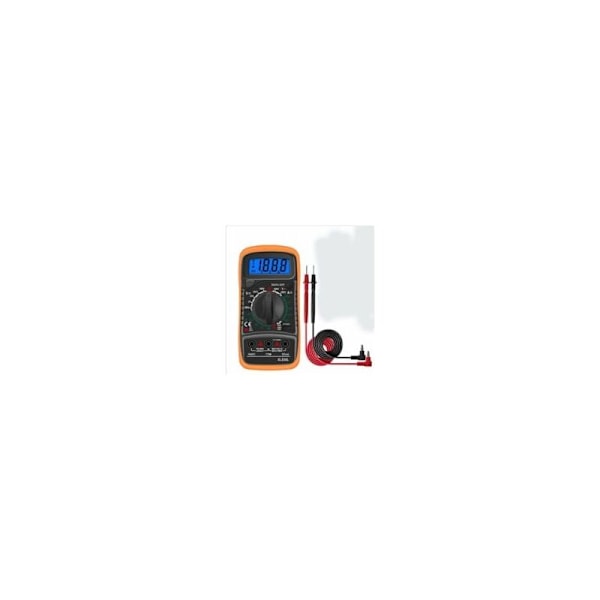 XL830L Digital Multimeter 2000 Tællinger Mini Multimeter Batteritester AC DC Spænding Strøm Modstand Summer Transistor Voltmeter Amperemeter med Baggrundsbelysning