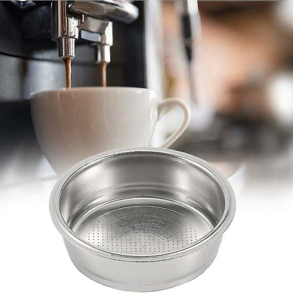 Kaffemaskin Tillbehör 51mm Rostfritt Stål Kaffe Filter Kaffe Maskin Tillbehör