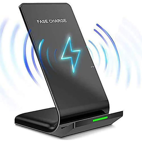 Trådlös laddare, trådlös laddningsstativ för Apple iPhone 13/13 Mini /13 Pro/Xs Max/XR/X/8 Plus, Samsung Galaxy Note 20/20 Ultra/10+