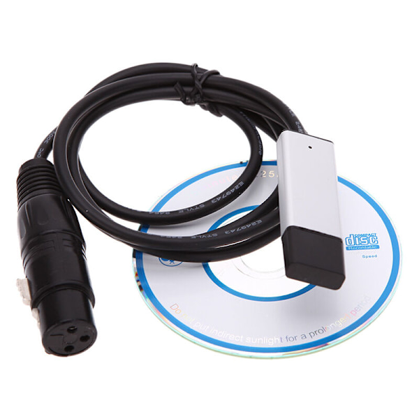 USB-liitäntäadapteri DMX LED DMX512 -valaisimen ohjaimeen PC-himmentimelle
