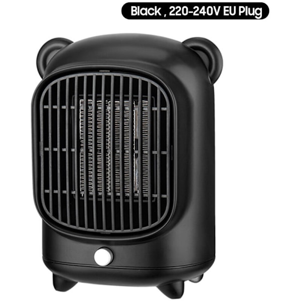 Toimiston sähkölämmitin 500 W 3 S Nopea lämmitys Välitön lämmitin PTC:llä Älykäs lämpötila/Lämmin Hot Outpool Mini Lämmitys EU/US lämmitys