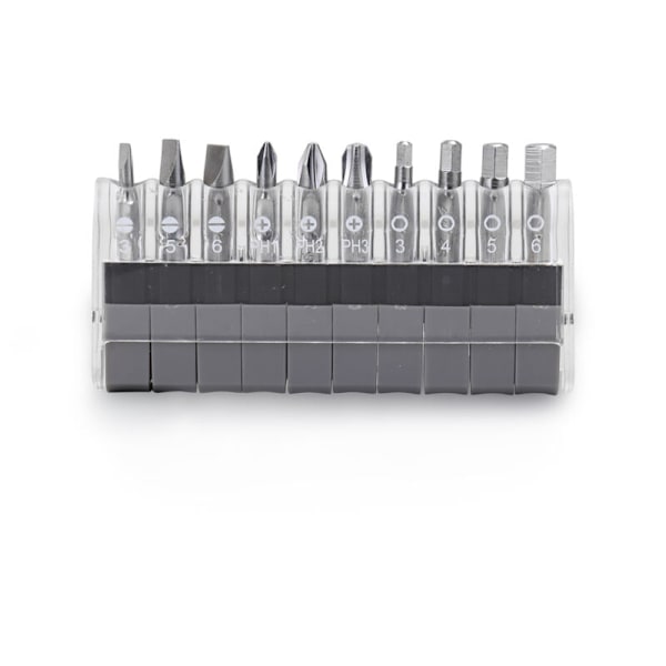 Set med mini-skruvmejslar med spärrsats för bärbar dator, räfflade räfflade kit, höger och korsformade praktiska