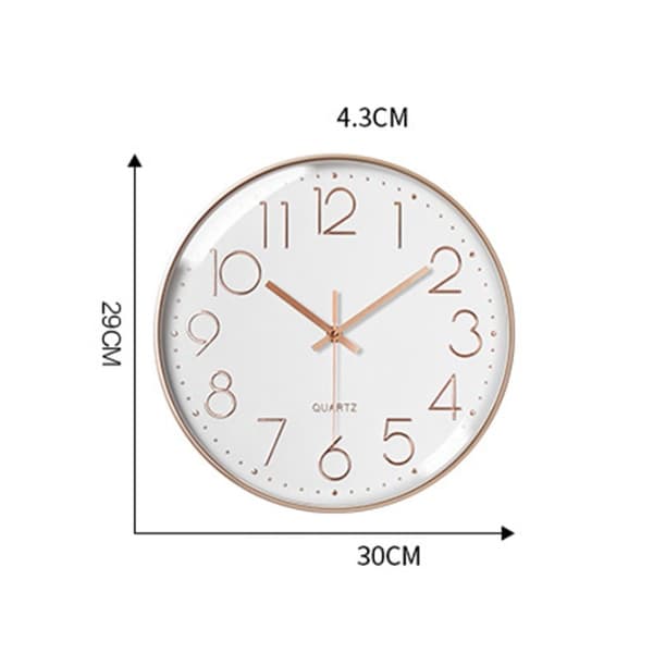 12\" Moderne Væg Ur