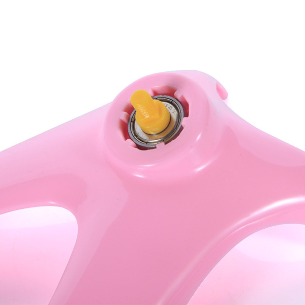 Plastik Hamsterhjul 18 x 18 x 11 cm (blå) - Støjsvagt løbehjul til hamster, pindsvin, små