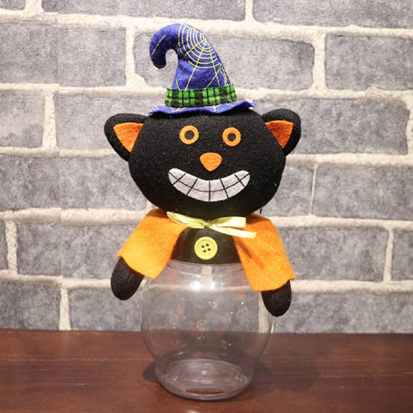 1 stk Halloween godterikrukke gave godteriboks borddekking rekvisittdekorasjon