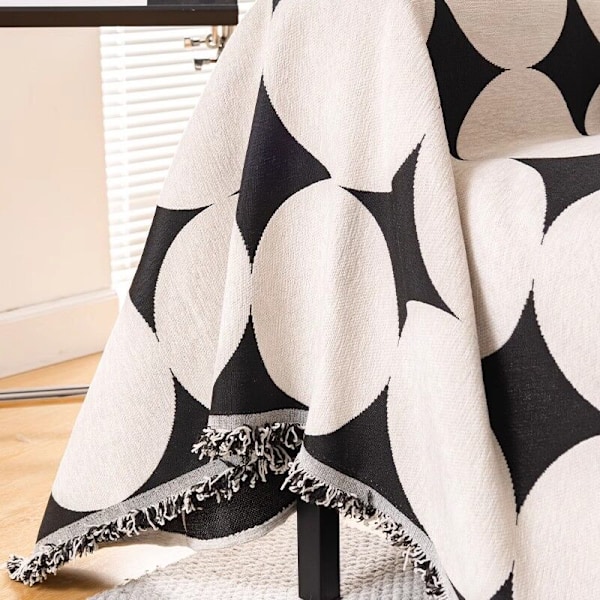 (180x180cm) Halkfri Quiltat Sofföverdrag - Mjukt Sofföverdrag för Soffa, Loveseat, Schäslong, Stol - Chenilleöverdrag