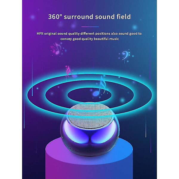 Trådlös Bluetooth-högtalare Mini Liten Bärbar Hem Bärbar grön