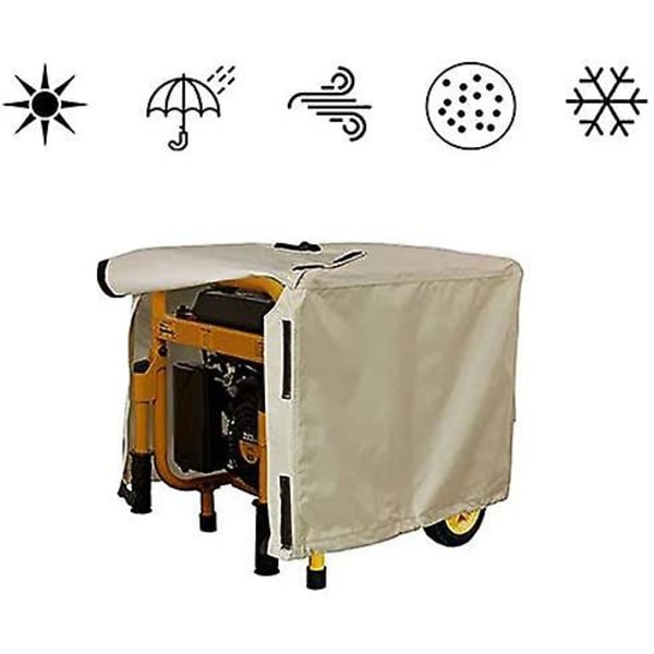 Skyddande Skydd för Bensindriven Generator - Solskydd - Bärbar - För De Flesta Generatorer
