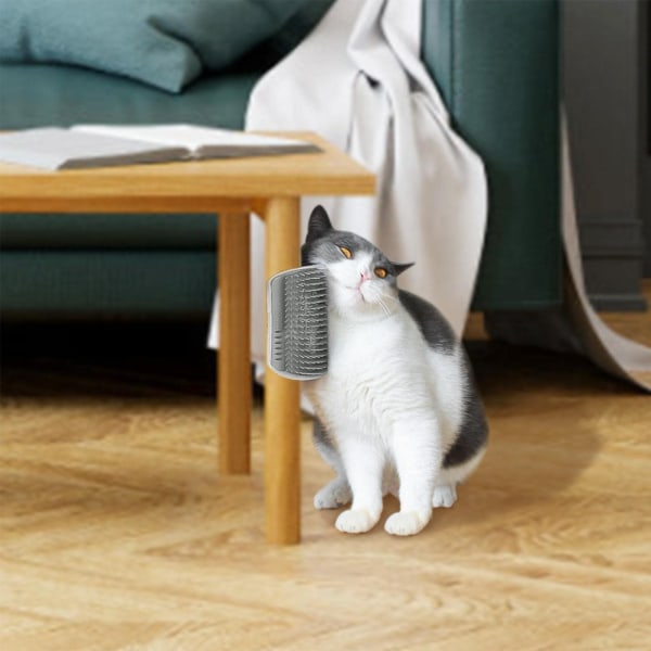 Mykere Cat Corner Scratcher for rubbing massasje
