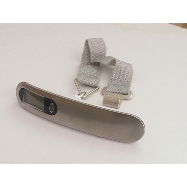 Matkatavarat Vaaka Elektroninen Matkalaukku Kannettava Vaaka Max 50Kg/110Lb(LB,g,Oz,kg) Tara-toiminto Lukitus Paino Akku Mukana Matkustamiseen/Postiin/Shoppailuun