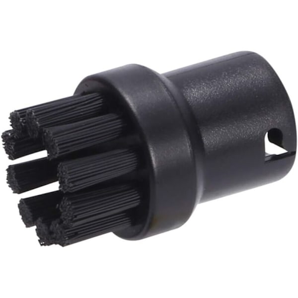 Sett med 4 runde reservebørster for damprenser Karcher SC1 SC3 SC4 SC5 SC7 Noir