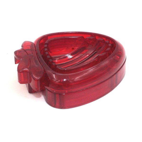 Jordbærslicer - Køkken Cutter Gadget - Køkkenredskab - Mini Slicer Cut - Rustfrit Stålblad
