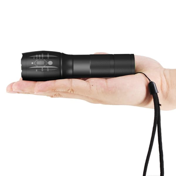 Teleskopisk zoomficka USB-ficka mini zoom stark ljusficka