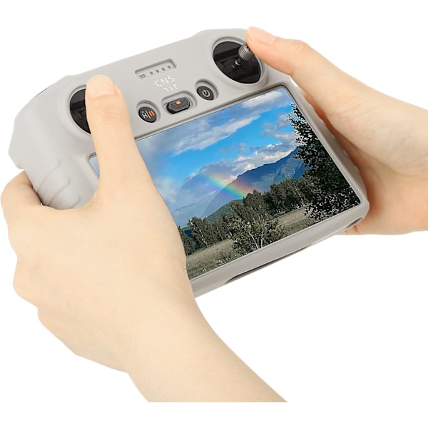 Silikondeksel for DJI Mini3 fjernkontroll (grå)