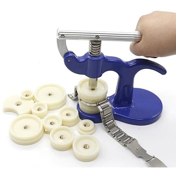 Komplett kit (13 delar) Kompatibelt med klockreparation, med klockpress och 12 stift ingår