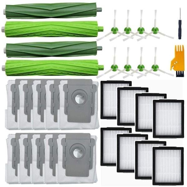Støvsugerposer med Hepa-filter til Irobot Roomba I7 I7+ I6+ I8 I3+/plus