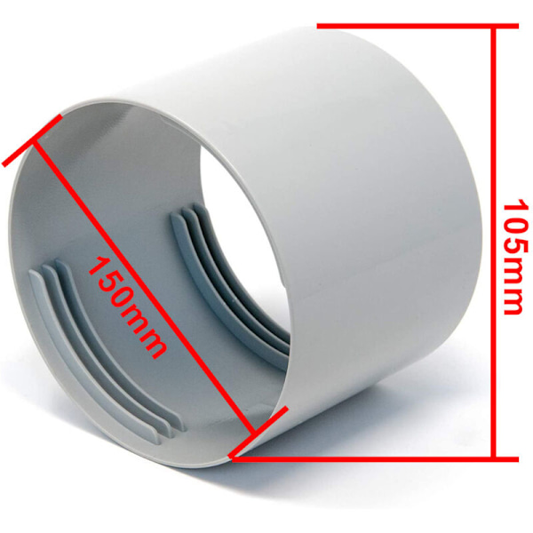 Slangeadapter Slangekoblinger for Bærbare Klimaanlegg 15cm Bærbar Eksosslange