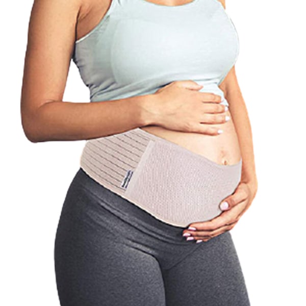 Gravida kvinnors elastiska bälte magbälte gravida kvinnors prenatal och postpartum mesh andningsbart bukstödsbälte gravid kvinnors bälte