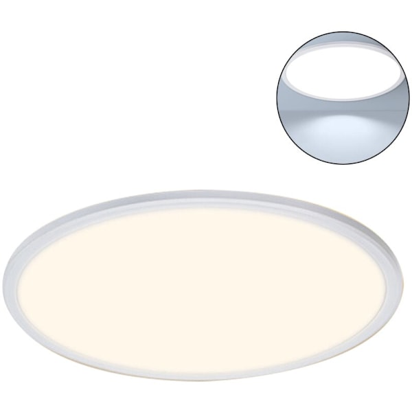 LED LED Taklampe \"Varmt lys 3000K Nøytralt lys 4000k Hvitt lys 6000k\" Tykk Moderne Takbelysning Og Tynn Flat Taklampe For Kjøkken