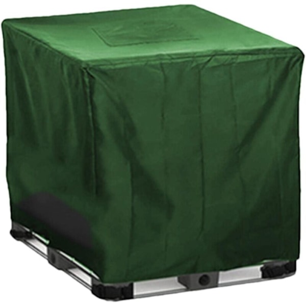 IBC-tankskydd för tunna, regnvattenskydd, solskydd, vattentätt skyddshölje, tillbehör för tunna (48 x 40 x 47 tum)