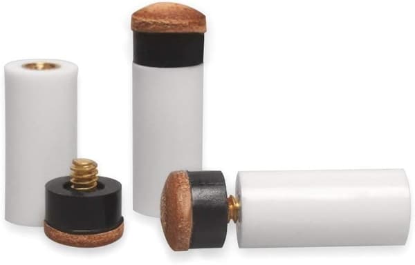 12mm stive billard køspidser messing skru-i udskiftningsspidser med