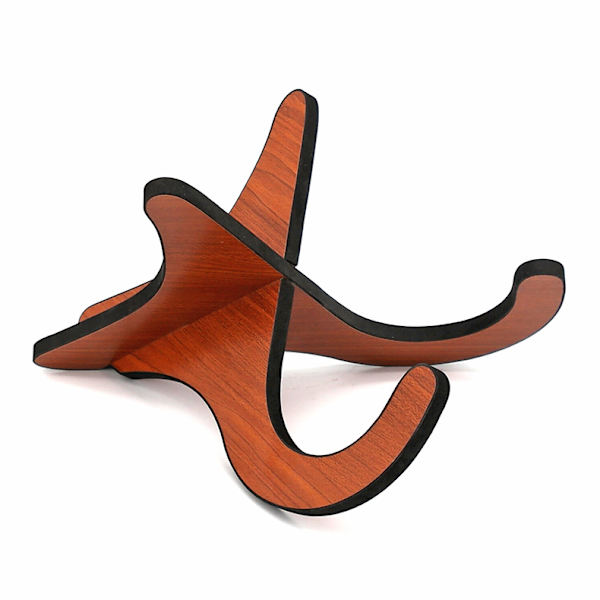 Ukuleleställ, fiolträstativ, litet gitarr hopfällbart vertikalt stativ (1 st)