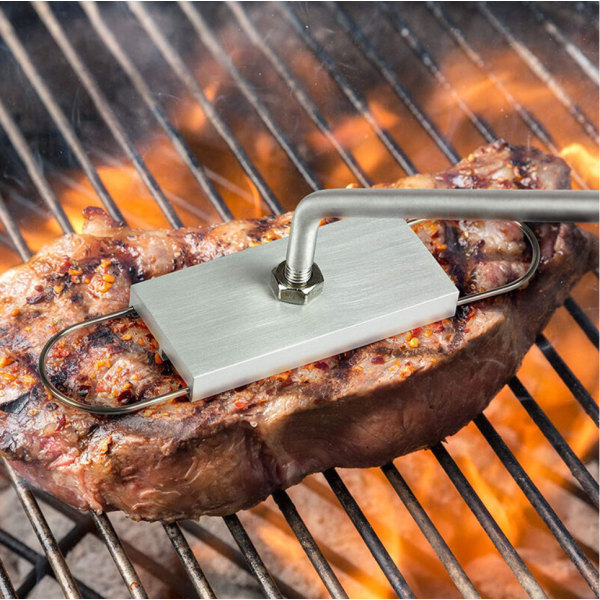 Grillmærkningssæt i jern til kød, bøffer og burgere