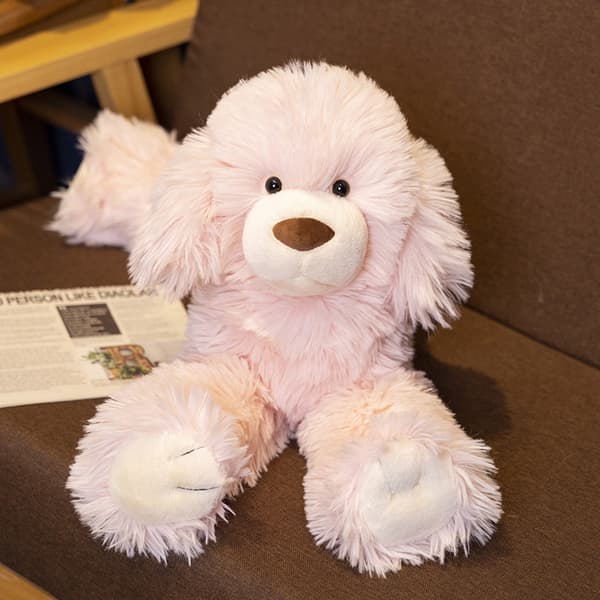 Setter Doodle pitkäkarvainen nallekarhu pehmolelu (40cm)