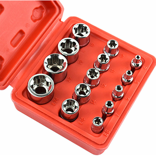 14 kombinerte bilreparasjoner verktøy (E-type socket)