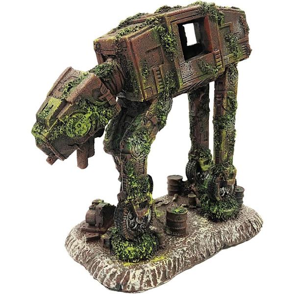 Akvarie Dekoration Imperial Walker Transport Robot Dekoration - Akvarie Robot Hule Ornament